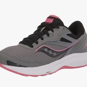Saucony Women's Gray and Pink Running Shoes Size 9.5 New in Box